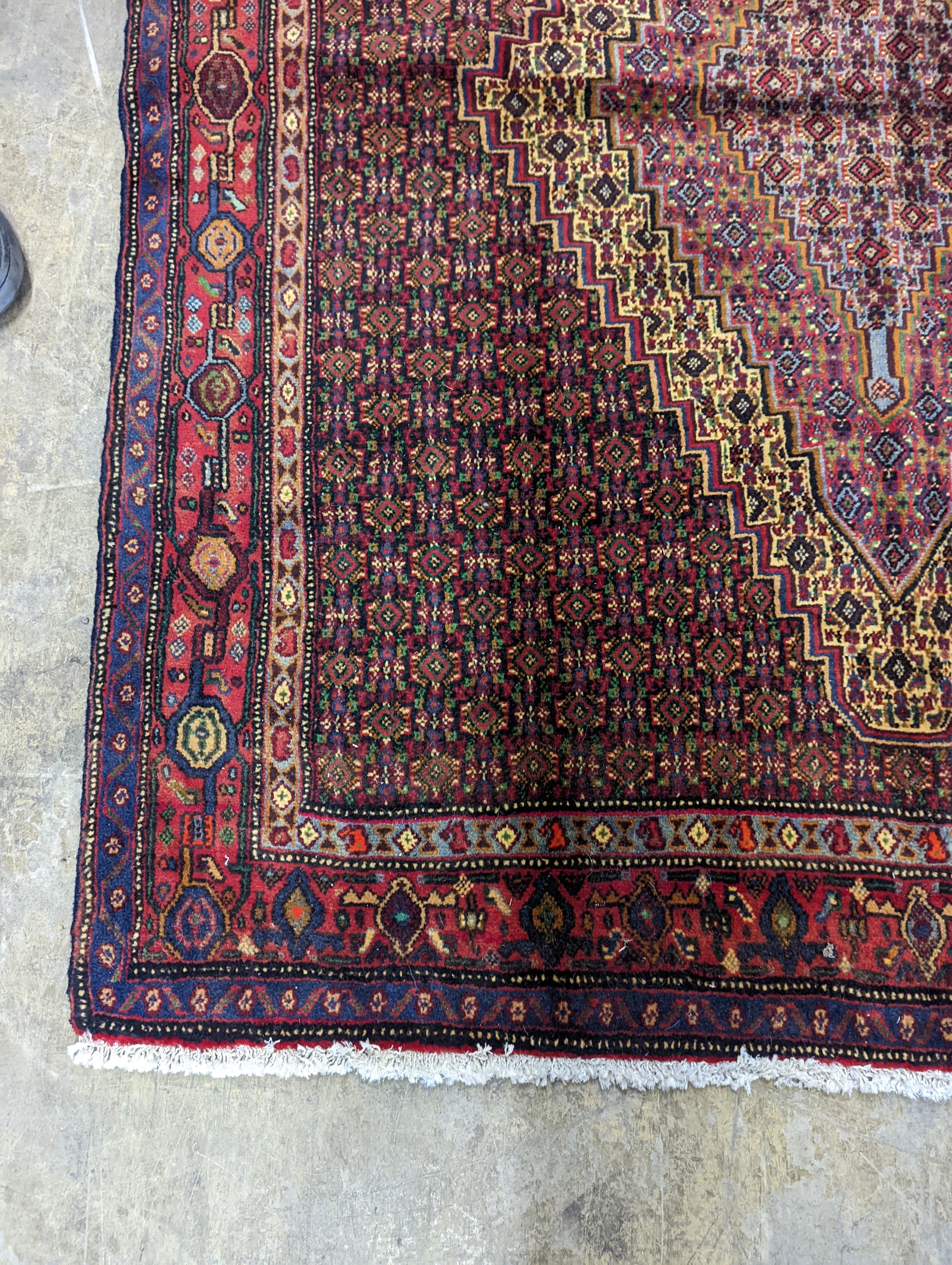 A Bijar rug, 160 x 128cm